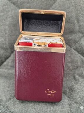 Cartier VTG 80's Cigarette Case Box Holder